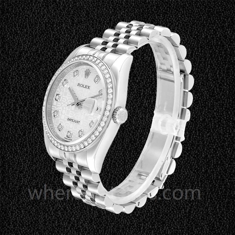 Rolex Datejust Pour des hommes 116244SJDJ Automatique 36mm – Image 3