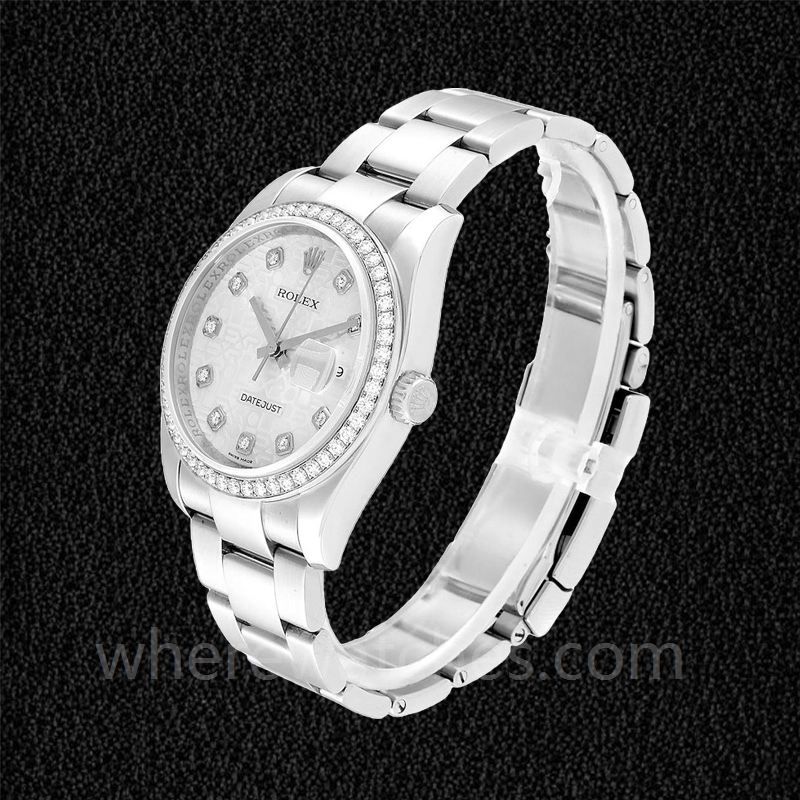Rolex Datejust 116244SJDO Pour des hommes Oysterlock Automatique – Image 3
