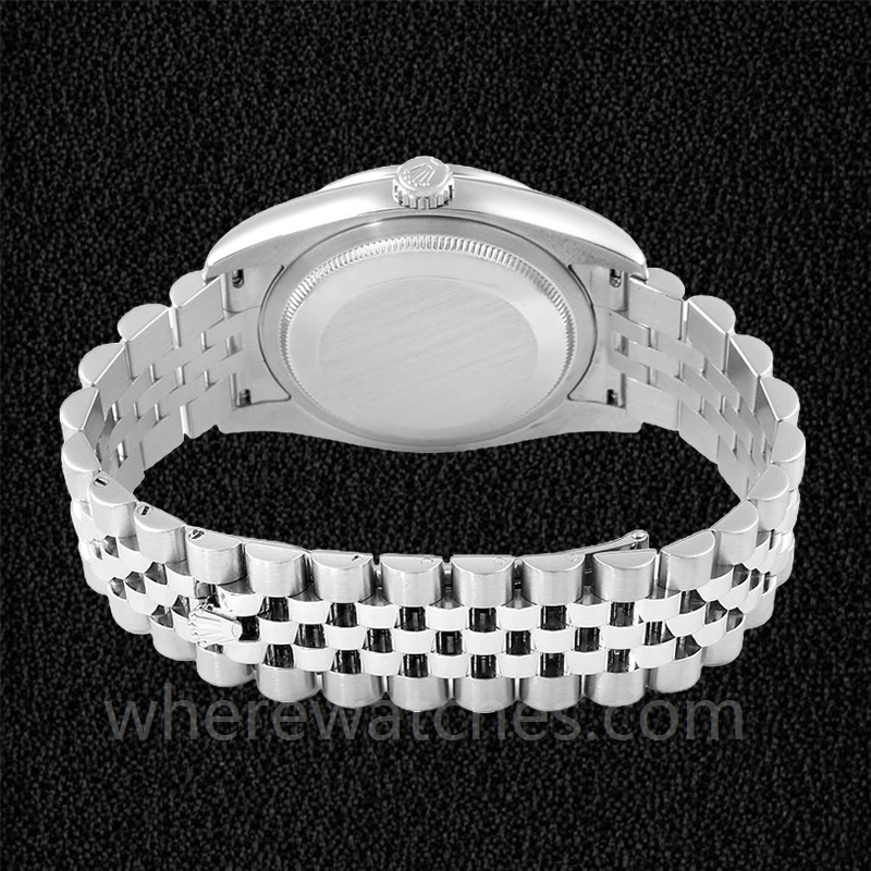 Rolex Datejust 116244SWDAJ Pour des hommes Argenté Cadran Vague d'Argent – Image 4