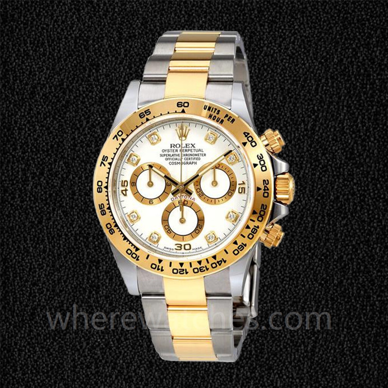 Rolex Daytona Pour des hommes 116503WDO Argenté Cadran Blanc Oysterlock – Image 2