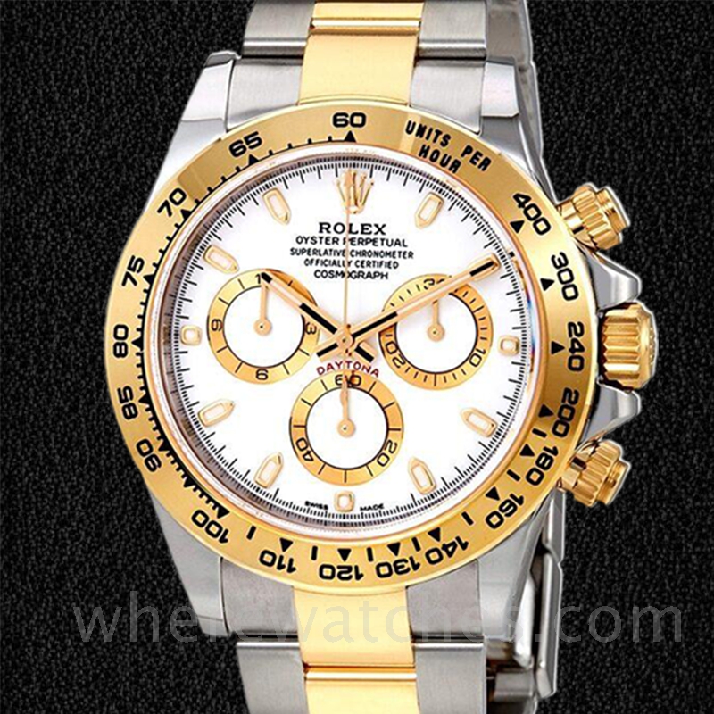 Rolex Daytona Pour des hommes 116503WSO Cadran Blanc Automatique 40mm