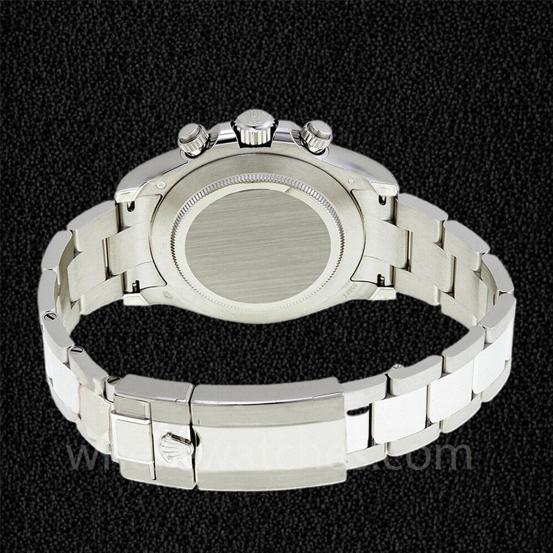 Rolex Daytona Pour des hommes 116506IBLDO Argenté Cadran Bleu Glace Bracelet 40MM – Image 4