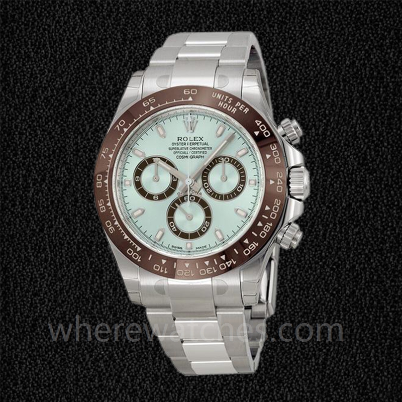 Rolex Daytona Pour des hommes 116506IBLSO 40mm Argenté – Image 2