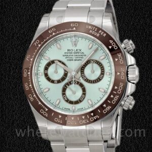 Rolex Daytona Pour des hommes 116506IBLSO 40mm Argenté