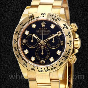 Rolex Daytona Pour des hommes 116508BKDO Automatique Bracelet 40mm