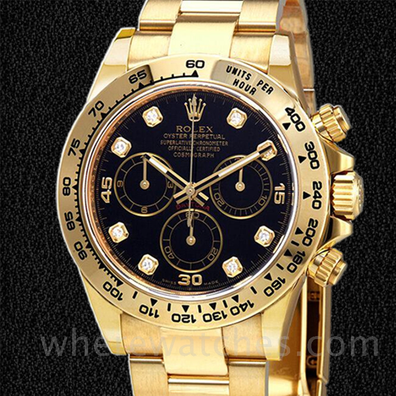 Rolex Daytona Pour des hommes 116508BKDO Automatique Bracelet 40mm