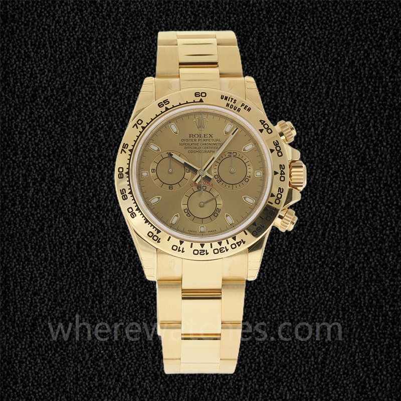 Rolex Daytona 116508CSO Pour des hommes 40mm Bracelet Or jaune – Image 2