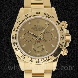 Rolex Daytona 116508CSO Pour des hommes 40mm Bracelet Or jaune