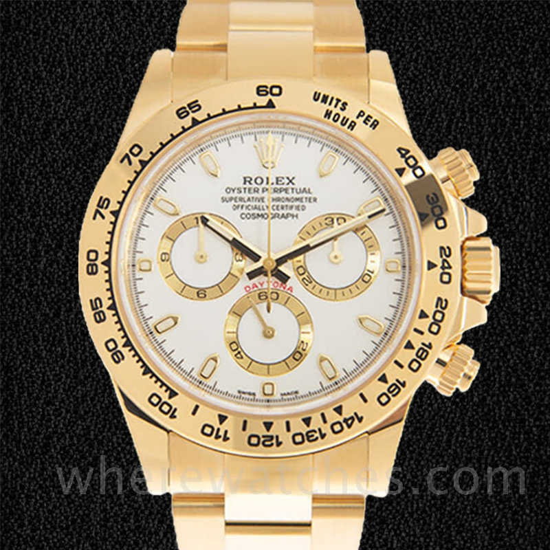 Rolex Daytona 116508WSO Pour des hommes 40mm Bracelet