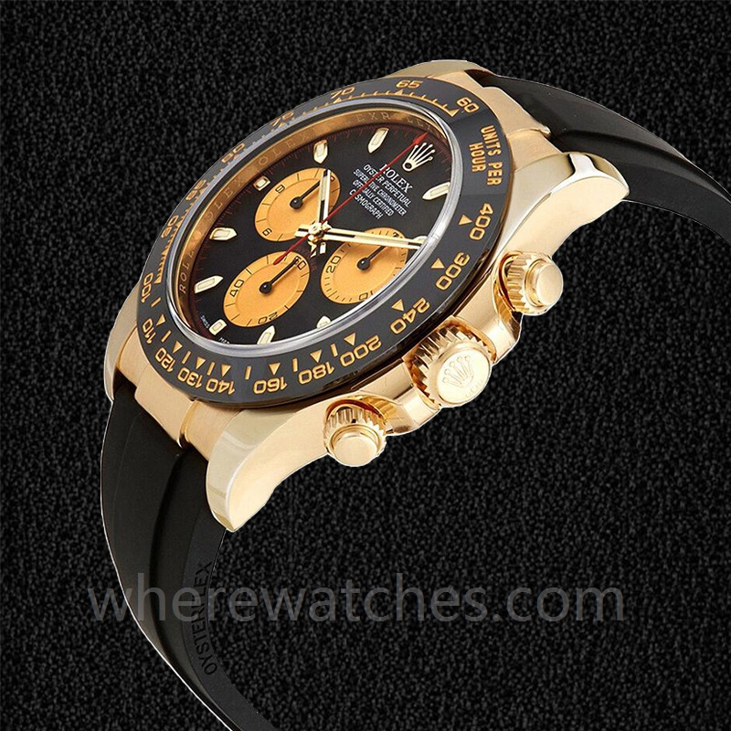 Rolex Daytona 116518BKCSR Pour des hommes 40mm Cadran Noir – Image 3