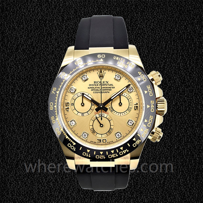 Rolex Daytona 116518CDR Pour des hommes Cadran Champagne Automatique – Image 2