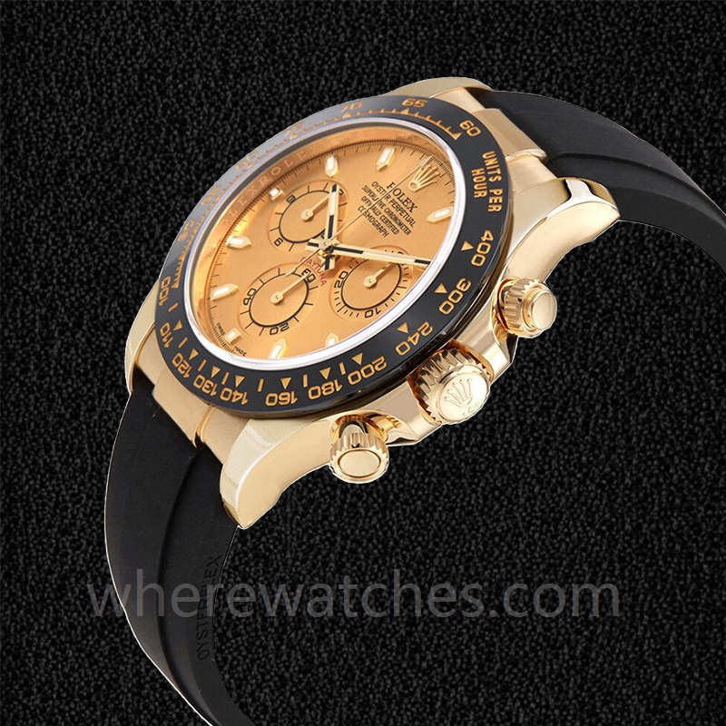 Rolex Daytona Pour des hommes 116518CSR Ton d'or 40mm Automatique – Image 3