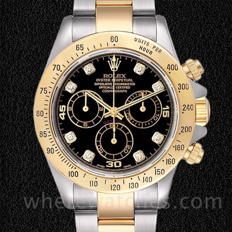 Rolex Daytona 116523BKDO Pour des hommes Argenté Automatique 40mm