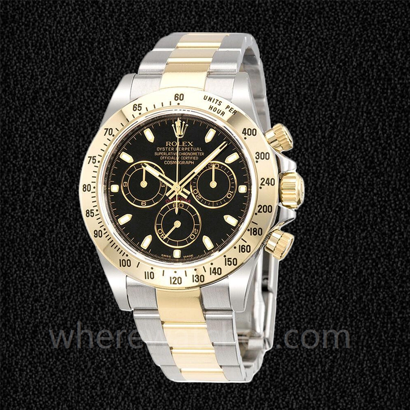 Rolex Daytona 116523BKSO Pour des hommes Automatique Cadran Noir – Image 2