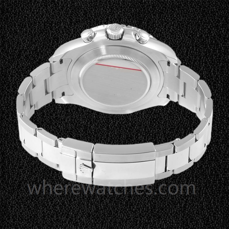 Rolex Yacht Master II Pour des hommes 116680-0002 Bracelet Automatique Argenté – Image 4