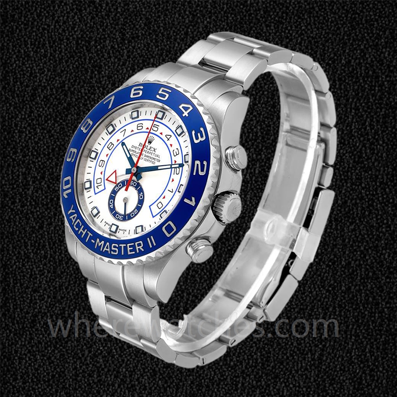 Rolex Yacht Master II Pour des hommes 116680WAO 44mm Cadran Blanc Automatique – Image 3