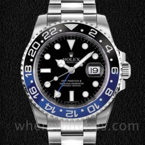 Rolex GMT Master II Pour des hommes 116710BLNR Oysterlock Argenté