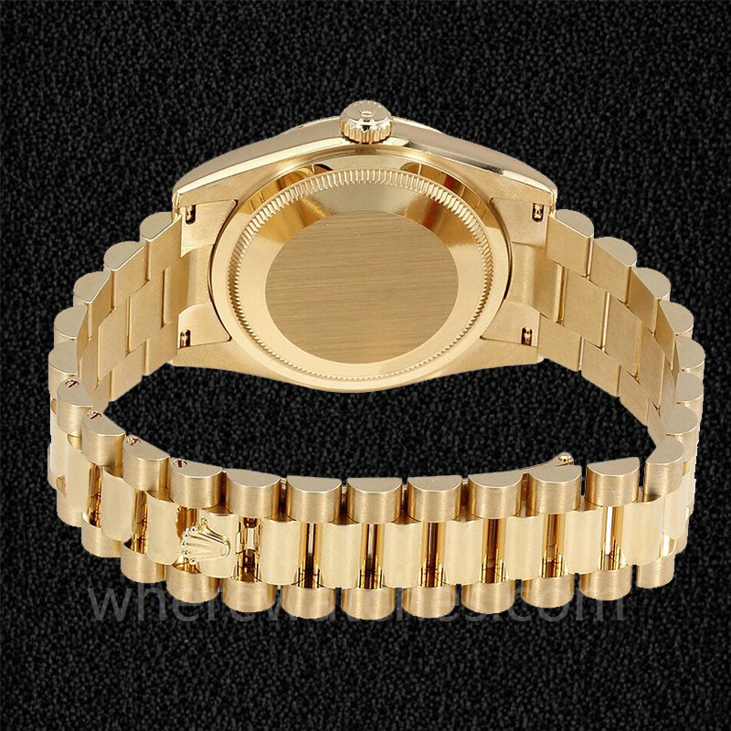 Rolex Day-Date Ladies 118238BKDRP 36mm Automatique Or jaune – Image 4