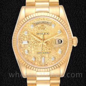 Rolex Day-Date Pour des hommes 118238CJDP Bracelet 36mm