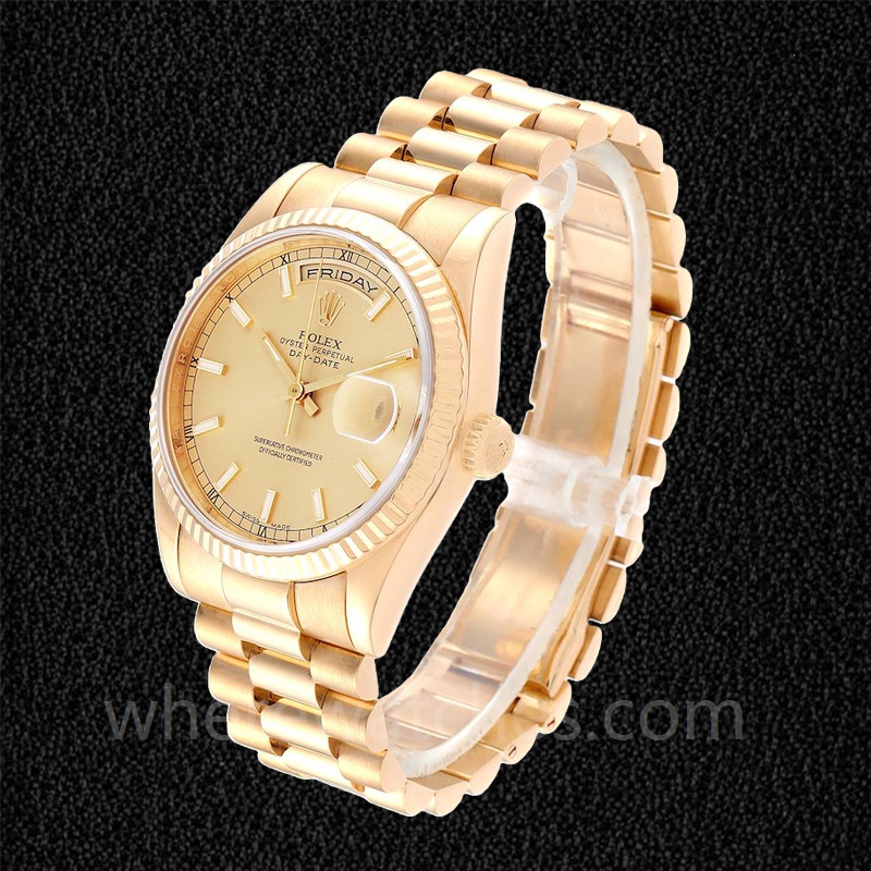Rolex Day-Date 118238CSP Pour des hommes Or jaune 36mm – Image 3