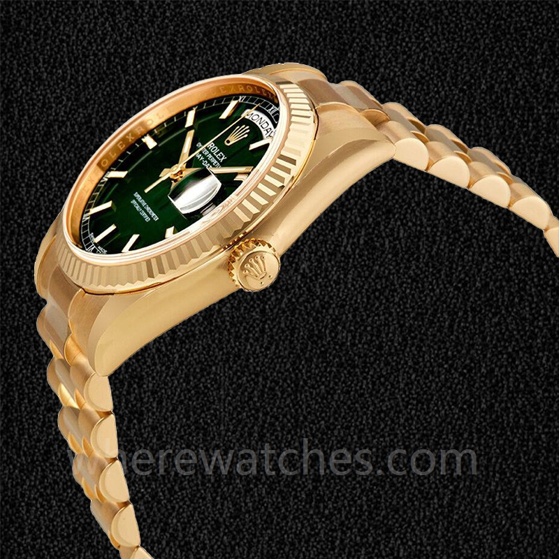 Rolex Day-Date Unisex 118238GNSP Cadran vert 36mm – Image 3