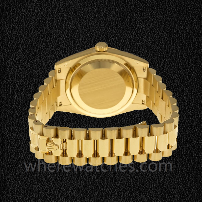 Rolex Day-Date 118238MDP Pour des hommes Bracelet Cadran Nacre Blanche 36mm – Image 4