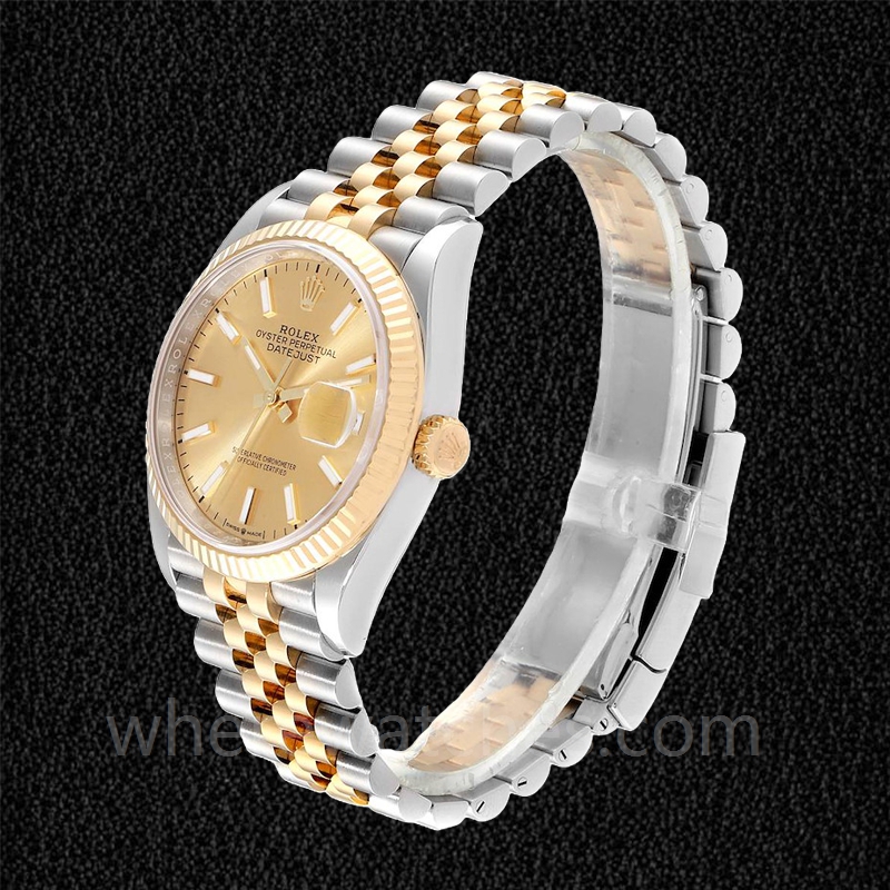 Rolex Datejust 126233CSJ Pour des hommes Automatique Cadran Champagne – Image 3
