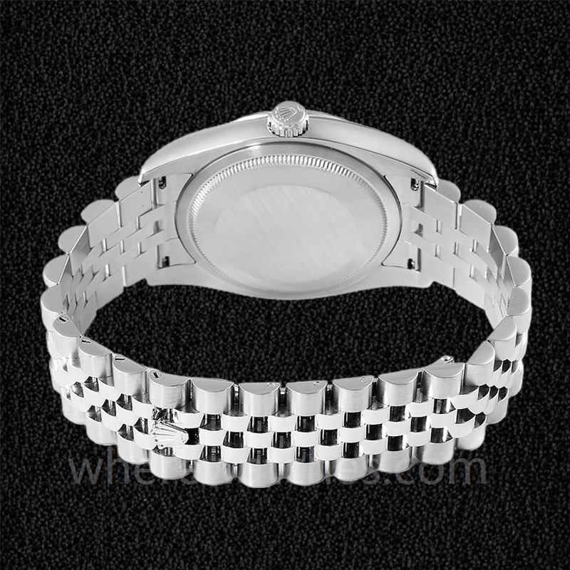 Rolex Datejust Pour des hommes 126234BKSJ Argenté 36mm Automatique – Image 4