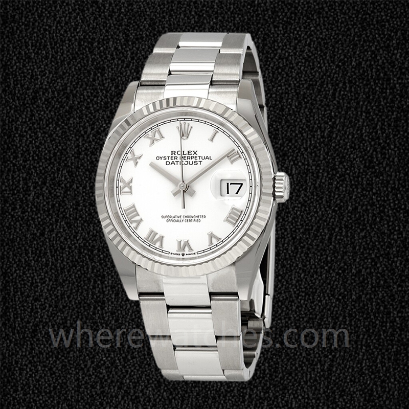 Rolex Datejust 126234WRO Pour des hommes 36mm Cadran Blanc – Image 2