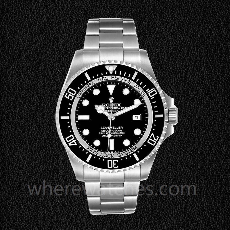 Rolex Sea-Dweller Deepsea Pour des hommes 126660BKSO Oysterlock Argenté – Image 2