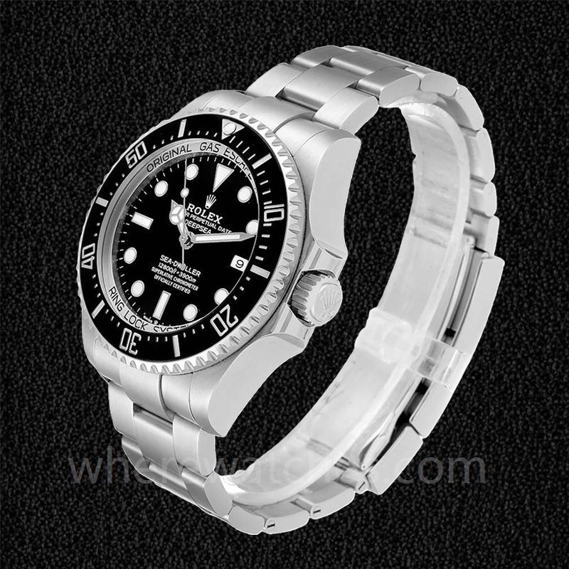 Rolex Sea-Dweller Deepsea Pour des hommes 126660BKSO Oysterlock Argenté – Image 3