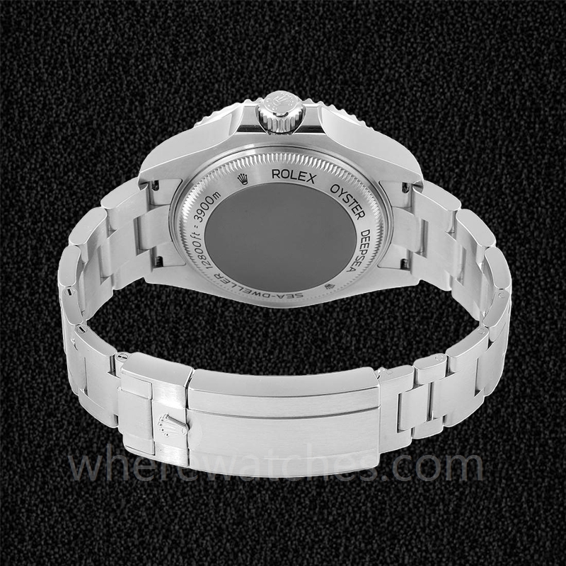 Rolex Sea-Dweller Deepsea Pour des hommes 126660BKSO Oysterlock Argenté – Image 4