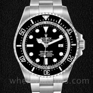 Rolex Sea-Dweller Deepsea Pour des hommes 126660BKSO Oysterlock Argenté