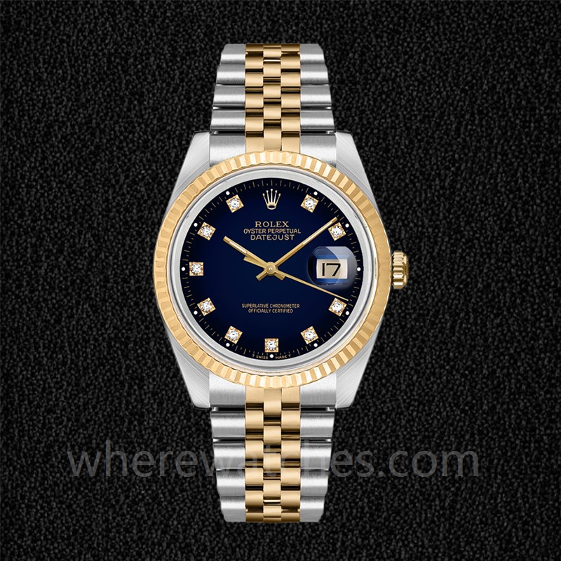 Rolex Datejust 16233BLDJ Pour des hommes Automatique 36mm – Image 2