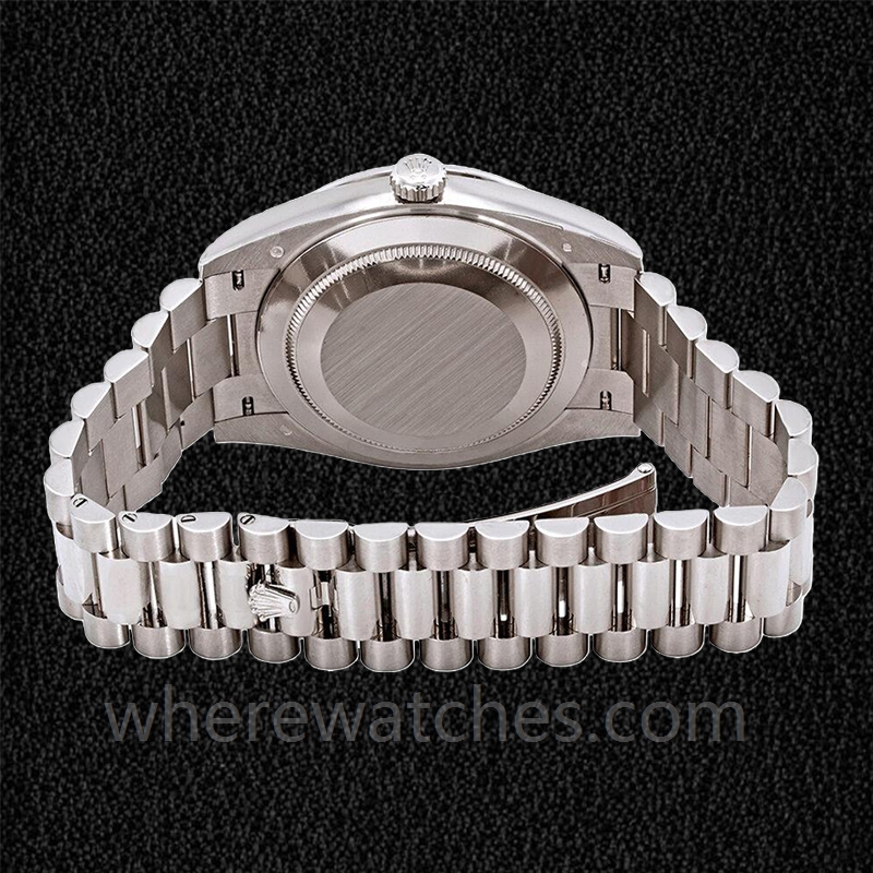 Rolex Day-Date 228349SRP Pour des hommes Argenté 40mm – Image 4