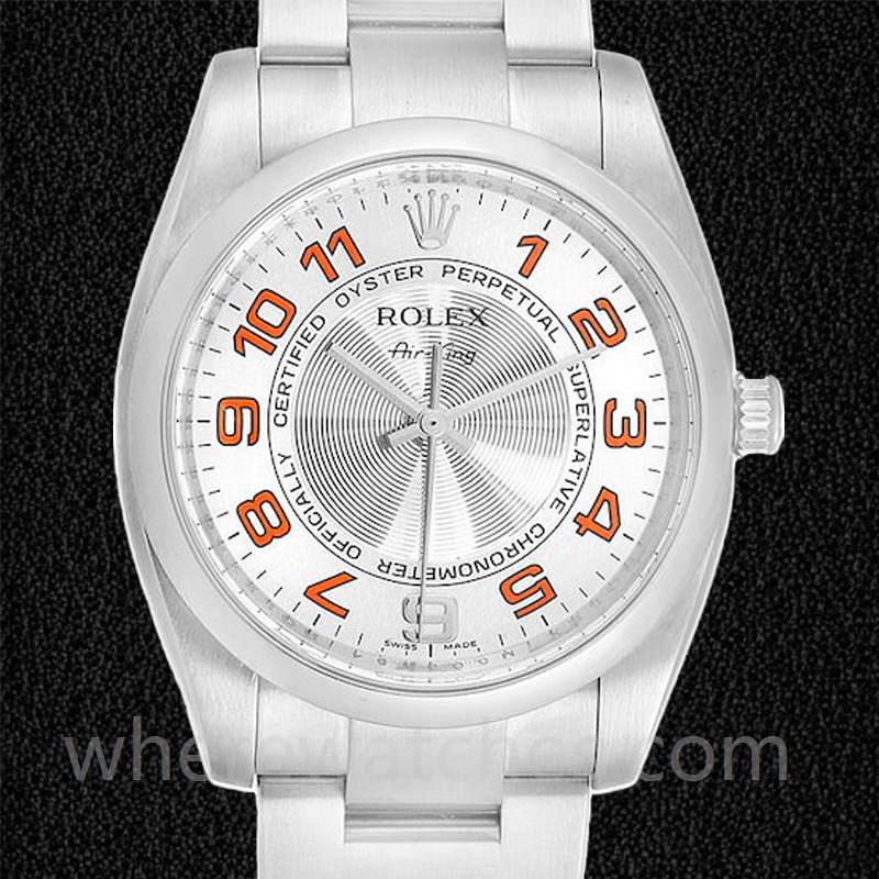 Rolex Air-king 114200SAO Pour des hommes 36mm Automatique Bracelet Huître