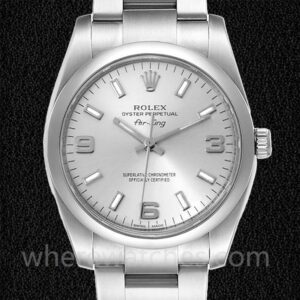 Rolex Air-king 36mm 114200SSO Pour des hommes Bracelet Huître