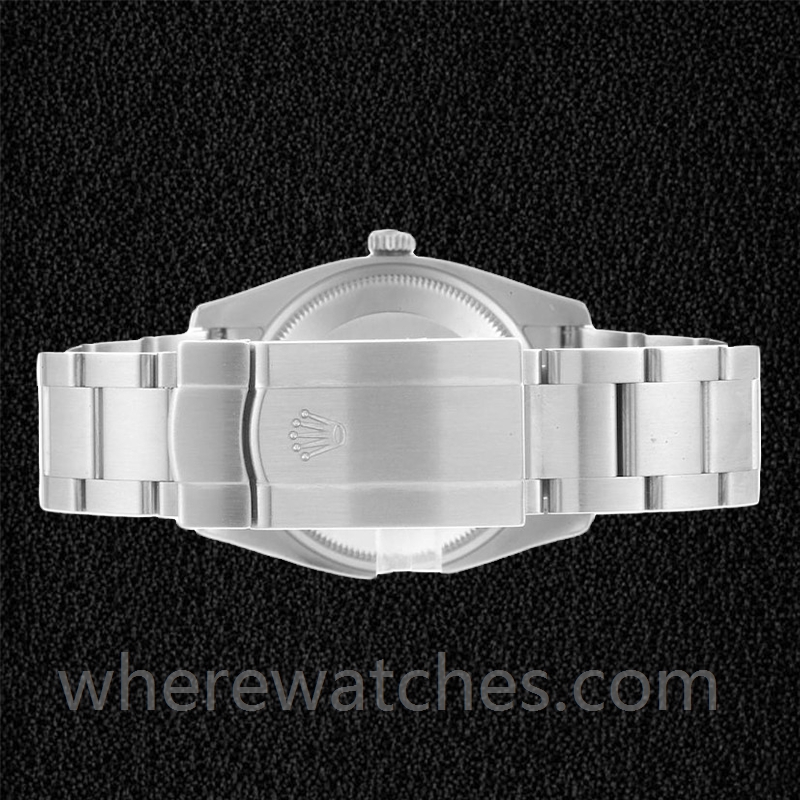 Rolex Air-king Pour des hommes 114210BLAO 36mm Argenté – Image 4