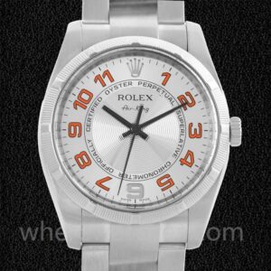 Rolex Air-king Pour des hommes 114210SAO 36mm Automatique Argenté