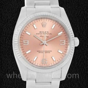Rolex Air-king Pour des hommes 114234PSO 36mm Cadran rose