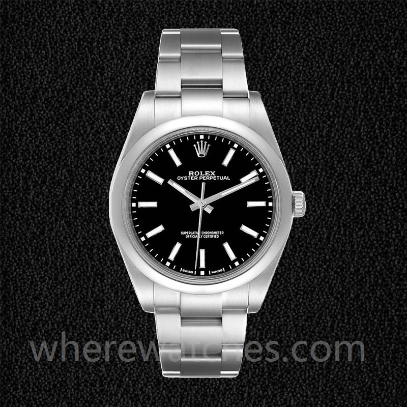 Rolex Oyster Perpetual Unisexe 41mm m114300-0002 Regardez Cadran noir – Image 2