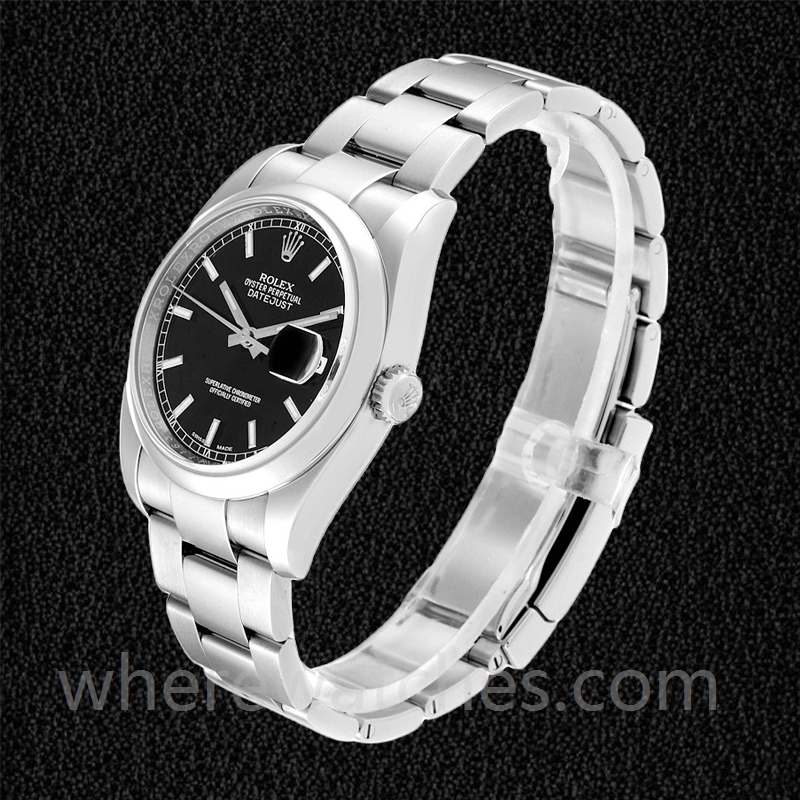 Rolex Datejust Pour des hommes 36mm 116200BKSO Regardez – Image 3