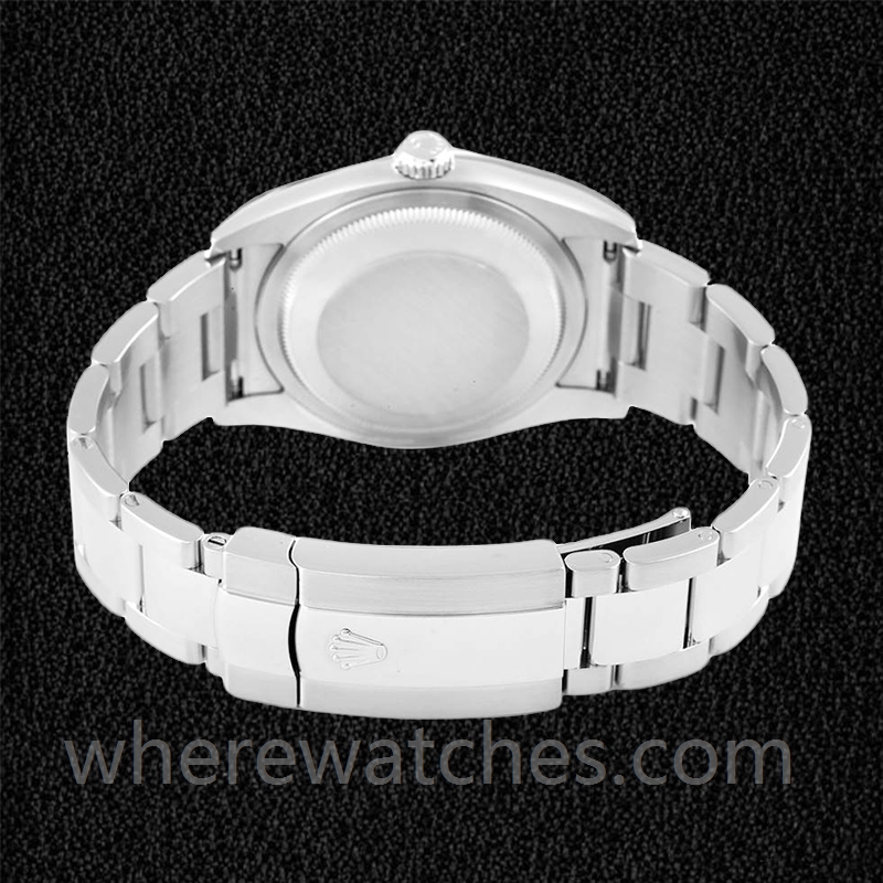 Rolex Datejust Pour des hommes 36mm 116200BLSO Argenté Bracelet Huître – Image 4