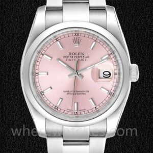 Rolex Datejust 116200PSO 36mm Pour des hommes Automatique