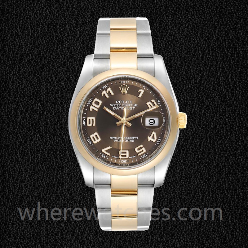 Rolex Datejust Pour des hommes 36mm 116203BRAO Regardez – Image 2