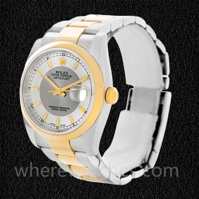 Rolex Datejust Pour des hommes 116203STSO 36mm Regardez Bracelet Huître – Image 3