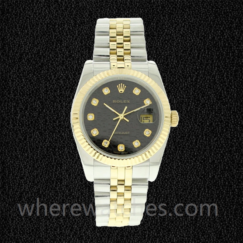 Rolex Datejust 36mm 116233-0208 Pour des hommes Bracelet Jubilé – Image 2