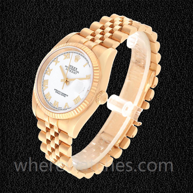 Rolex Datejust 36mm 116238 Pour des hommes Automatique Bracelet Jubilé – Image 3