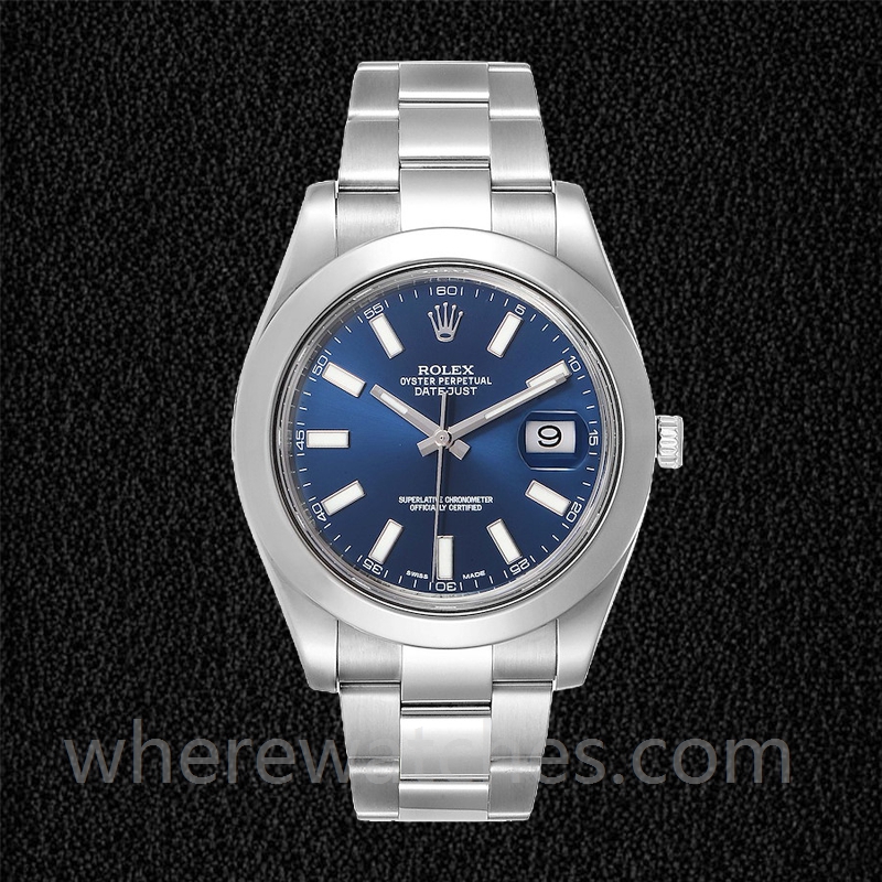 Rolex Datejust 41mm 116300BLSO Pour des hommes Cadran bleu Automatique – Image 2