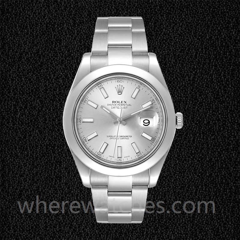 Rolex Datejust Pour des hommes 41mm 116300SSO Argenté – Image 2